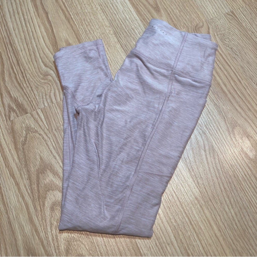 Victoria's Secret pink‎ heathered leggings 4